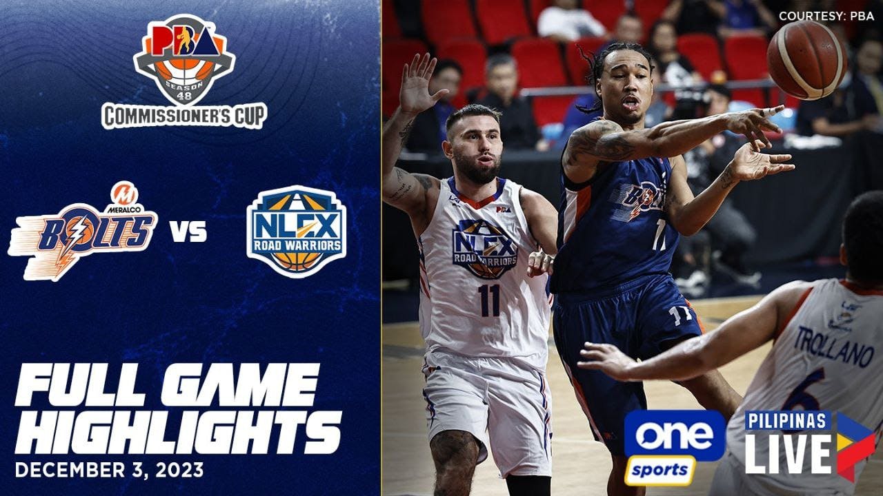 Meralco holds off furious NLEX rally in PBA Commissioner